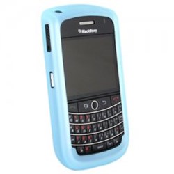 Blackberry Compatible Silicone Sleeve - Light Blue  SILBB9630LB