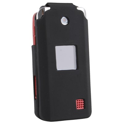 Pantech Compatible Black Silicone Sleeve  SILC610BK