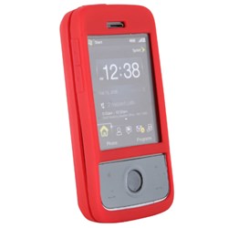 HTC Compatible Silicone Sleeve - Red   SILHERRD