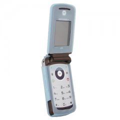 Motorola Compatible Silicone Sleeve - Blue  SILI776BL-NE