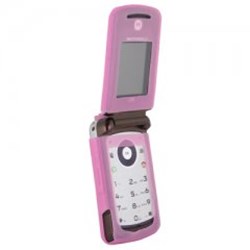 Motorola Compatible Silicone Sleeve - Dark Pink   SILI776DP-MO