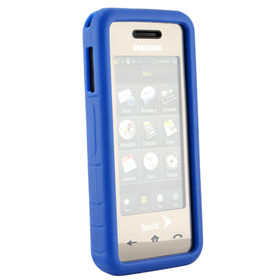 Samsung Compatible Blue Silicone Sleeve  SILM800BL