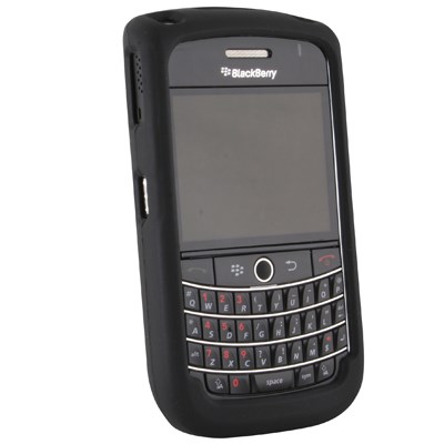 Blackberry Compatible Silicone Sleeve - Black  SILBB9630BK