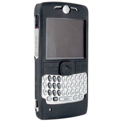 Motorola Compatible Silicone Sleeve with No Belt Clip - Black    SILQBK