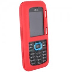 LG Compatible Silicone Sleeve - Red   SILRUMIIRD