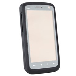 HTC Compatible Silicone Sleeve - Black   SILTOUCHHDBK