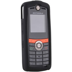Motorola Compatible Black Silicone Sleeve  SILVE240BK