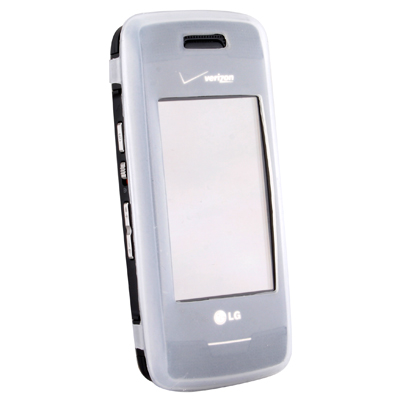 LG Compatible Silicone Sleeve - Clear  SILVOYAGERCL