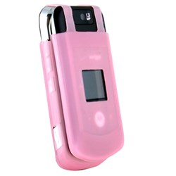 Motorola Compatible Silicone Case- Pink   SILVE465PK