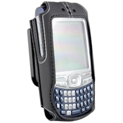 Palm Treo Compatible Platinum Skins Case with Fixed Swivel Belt Clip with Metal Reinforcement  PSKTR755