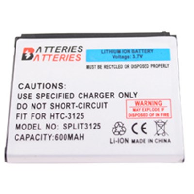 HTC Compatible Standard 600 mAh Li-Ion Battery   SPLIT3125
