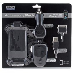Holster with Home and Auto Charger with Sync Cable  T4KIT3GHOLST