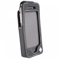 Apple Compatible Lifeguard Black Leather Case  TLIFELC3GBK