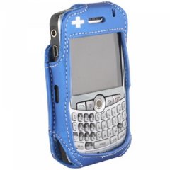 Lifeguard Blue Leather Case for the Blackberry Curve  TLIFELCCURVEBL
