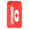 Apple IPhone 3G Compatible Lifeguard Red Silicone Case  TLIFESIL3GRD Image 1