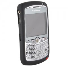 Blackberry Comatible Lifeguard Black Silicone Case  TLIFESILCURVEBK