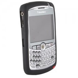 Blackberry Comatible Lifeguard Black Silicone Case  TLIFESILCURVEBK