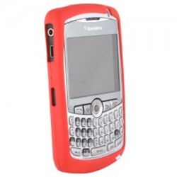 Blackberry Compatible Lifeguard Red Silicone Case  TLIFESILCURVERD