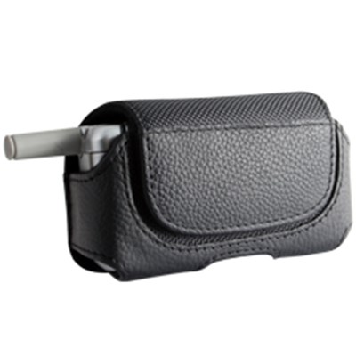 Universal Trend Small Horizontal Black Leather Pouch    TRENDSM