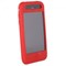 Apple Compatible Tech 2 Pack Silicone Cases - Clear and Red  TSIL3GCLRD Image 2