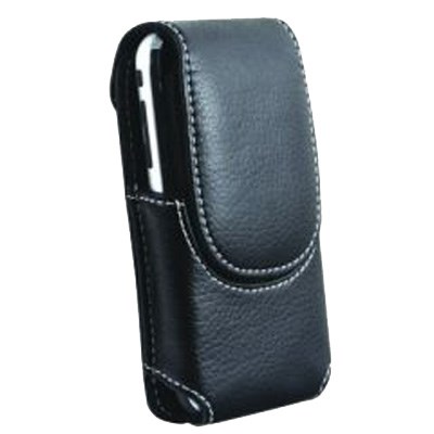 Apple Compatible Vogue Verticle Pouch with Rotating Belt Clip - Black    VOGUEIPHONEBK