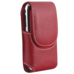 Vogue Leather Holster - Red  VOGUEPDARD