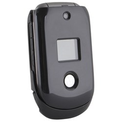 Motorola Compatible Black Protective Shield With Swivel Clip   VU204COVBK-MO