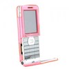 Sony Ericsson Compatible Pink Protective Shield with Swivel Belt Clip  W350COVPK Image 1