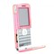 Sony Ericsson Compatible Pink Protective Shield with Swivel Belt Clip  W350COVPK Image 1