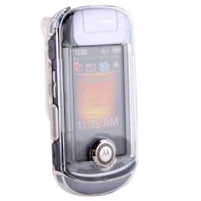 Motorola Compatible Clear Protective Shield with Swivel Belt Clip  ZN4COVCL