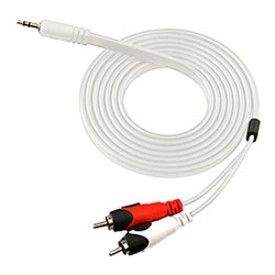 Naztech 3.5mm Stereo to RCA Adapter Cable - 12151-nz