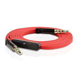 Noisehush AS15 Gold-plated 3.5mm Auxiliary Audio Cable with In-line Microphone  12183-nz