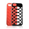 Apple Compatible HyperGear SciFi Dual-Layered Protective Cover - Red and Black 12311-nz Image 3
