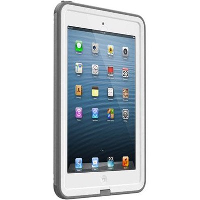 Apple Compatible Lifeproof Nuud Waterproof Case and Shoulder Strap - White and Gray  1405-02-LP