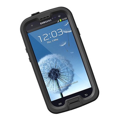 Samsung Compatible LifeProof fre Rugged Waterproof Case - Black and Clear 1702-01