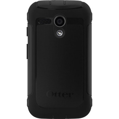 Motorola Compatible Otterbox Defender Rugged Interactive Case and Holster - Black 77-33026