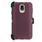 Samsung Compatible Otterbox Defender Rugged Interactive Case and Holster - Stone White and Deep Plum Purple  77-34126 Image 4