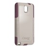 Samsung Compatible Otterbox Commuter Rugged Case - Stone White and Deep Plum Purple  77-34146 Image 2