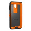 Samsung Compatible Otterbox Defender Rugged Interactive Case and Holster - Blaze Orange and Black  77-35779 Image 3