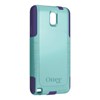 Samsung Compatible Otterbox Commuter Rugged Case - Aqua Blue and Violet Purple  77-36596 Image 1
