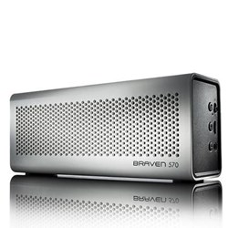 Braven 570 BlueTooth Wireless Speaker and Speakerphone - Arctic White BZ570WBP