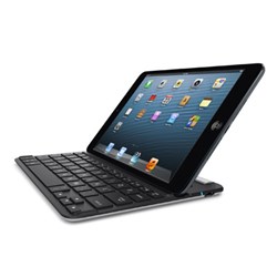 Apple Compatible Retina Belkin Fastfit Bluetooth Wireless Keyboard Case - Black And Silver F5L153TTC00