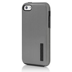 Apple Compatible Incipio DualPro Shine Case  - Silver and Black  IPH-1146-SLV