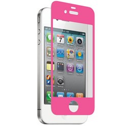 Apple Comaptible Znitro Nitro Glass Tempered Glass Screen Protector - Pink NGIP4PK