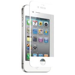 Apple Compatible Znitro Nitro Glass Tempered Glass Screen Protector - White NGIP4WT