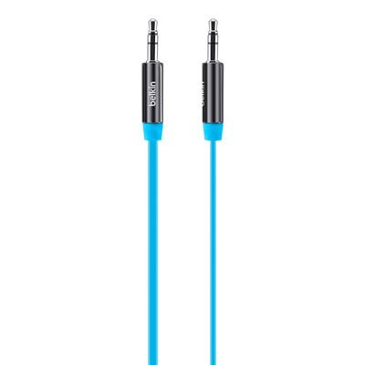 Belkin 3 Ft 3.5mm Mixit Stereo Aux Cable - Blue  AV10127TT03-BLU