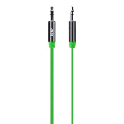 Belkin 3 Ft 3.5mm Mixit Stereo Aux Cable - Green   AV10127TT03-GRN