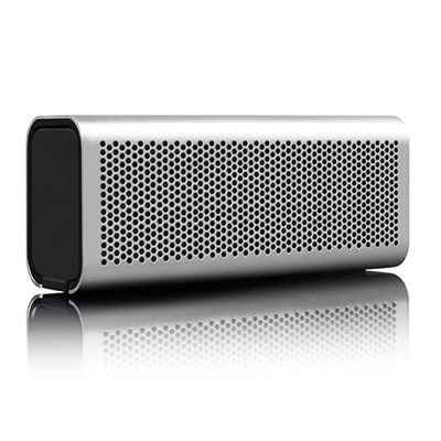 Braven 710 Portable Waterproof Bluetooth Speaker - Silver and Black B710SBA