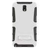 Samsung Compatible Seidio Dilex Case and Holster Combo with Kickstand - Glossed White  BD2-HK3SSGT3K-GL Image 2