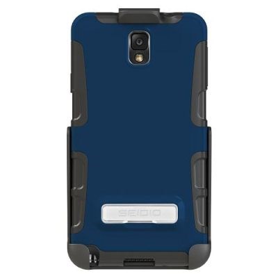 Samsung Compatible Seidio Dilex Case and Holster Combo with Kickstand - Royal Blue  BD2-HK3SSGT3K-RB